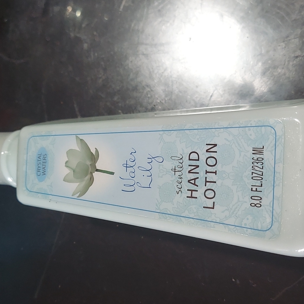 crystal waters hand lotion
